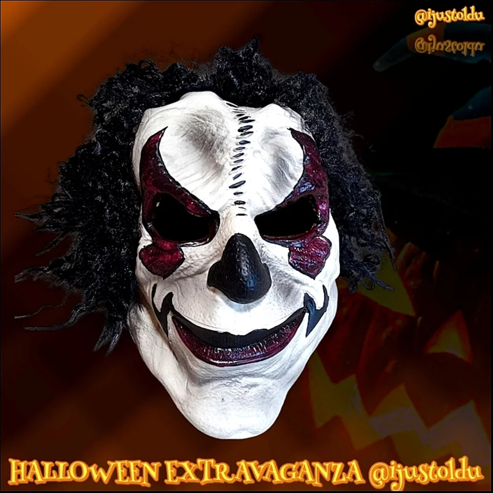 Halloween Cosplay Costume Event | Freakshow Clown Mask | High Quality Prof Grade